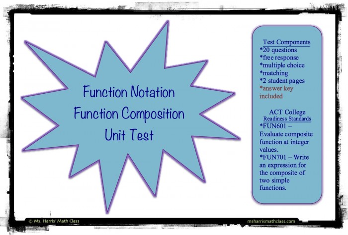 function composition - unit test
